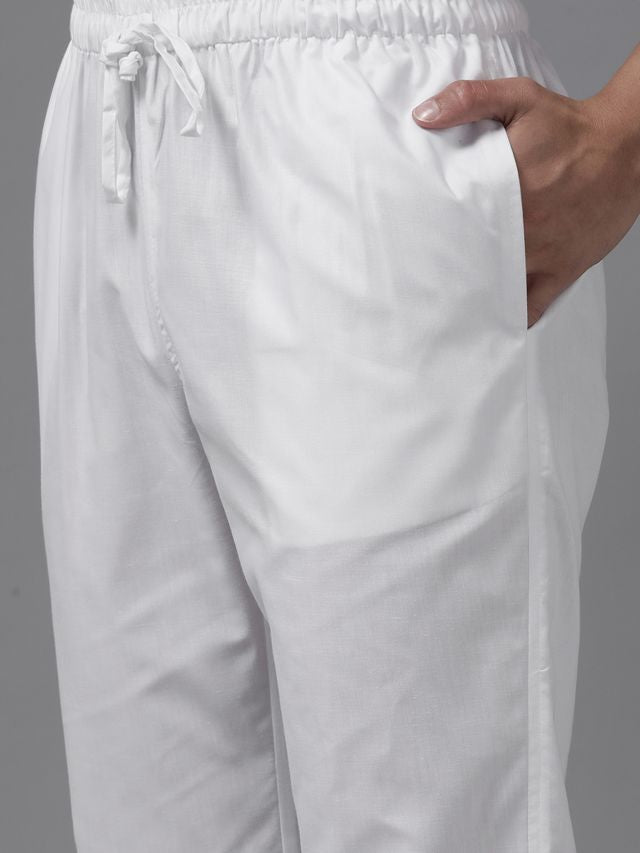 Men Maroon Regular Pure Cotton Pathani Printed Men's Kurta With White Salwar