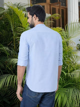 Men Pack Of 2 Brown & Turquoise Blue Cotton Solid Short Kurta