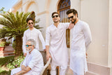 White Kurta for Men