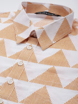 Men White Regular Pure Cotton Pathani Printed Men's Kurta With White Salwar