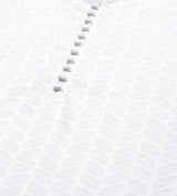 Men Crisp White with Leafy Embroidery Chikankari Straight Kurta With Pajama