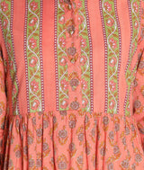 Women Coral Printed Dress