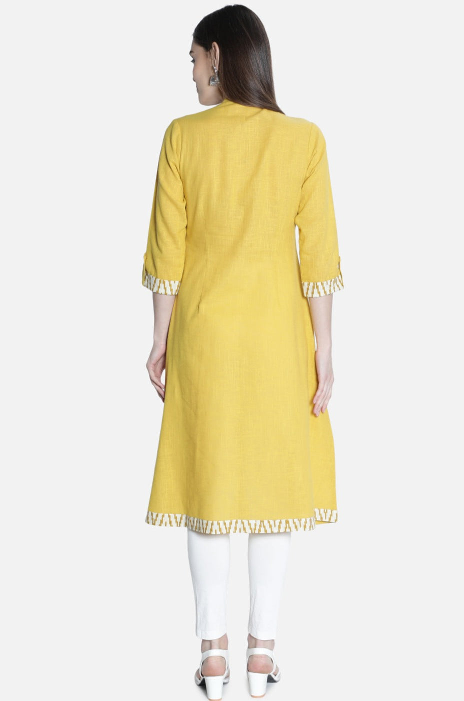 Women Mustard Printed Dress