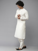 Riwaat.com Men Sea Green & White Solid Kurta Pajama With Nehru jacket Riwaat Indo Western Mehendi