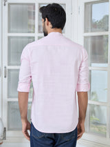 Men Pack Of 2 Mustard & Pink Cotton Solid Short Kurta