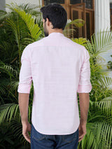 Men Pack Of 2 Pink & Peach Cotton Solid Short Kurta