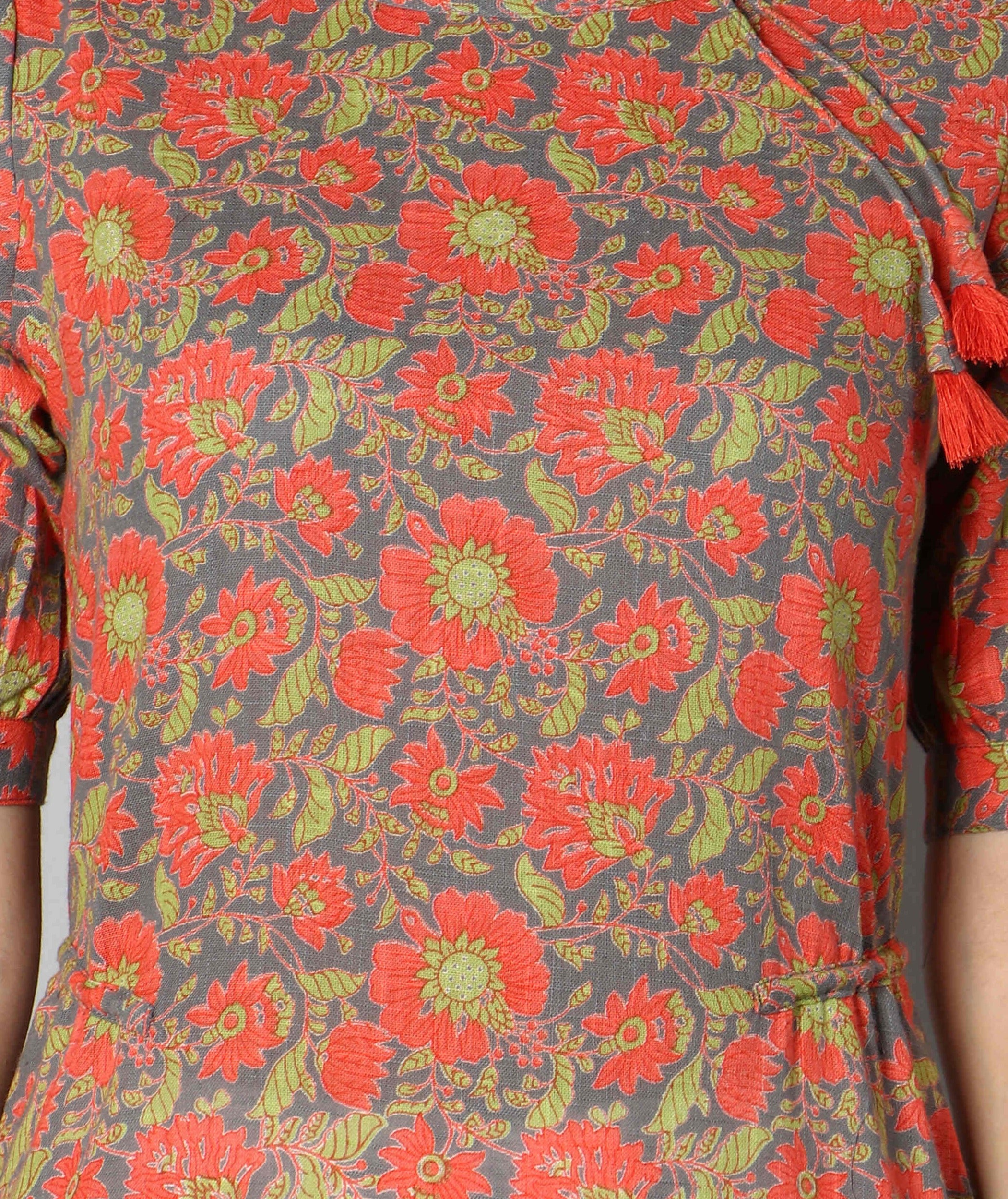 Women Multi Floral Print Kurti