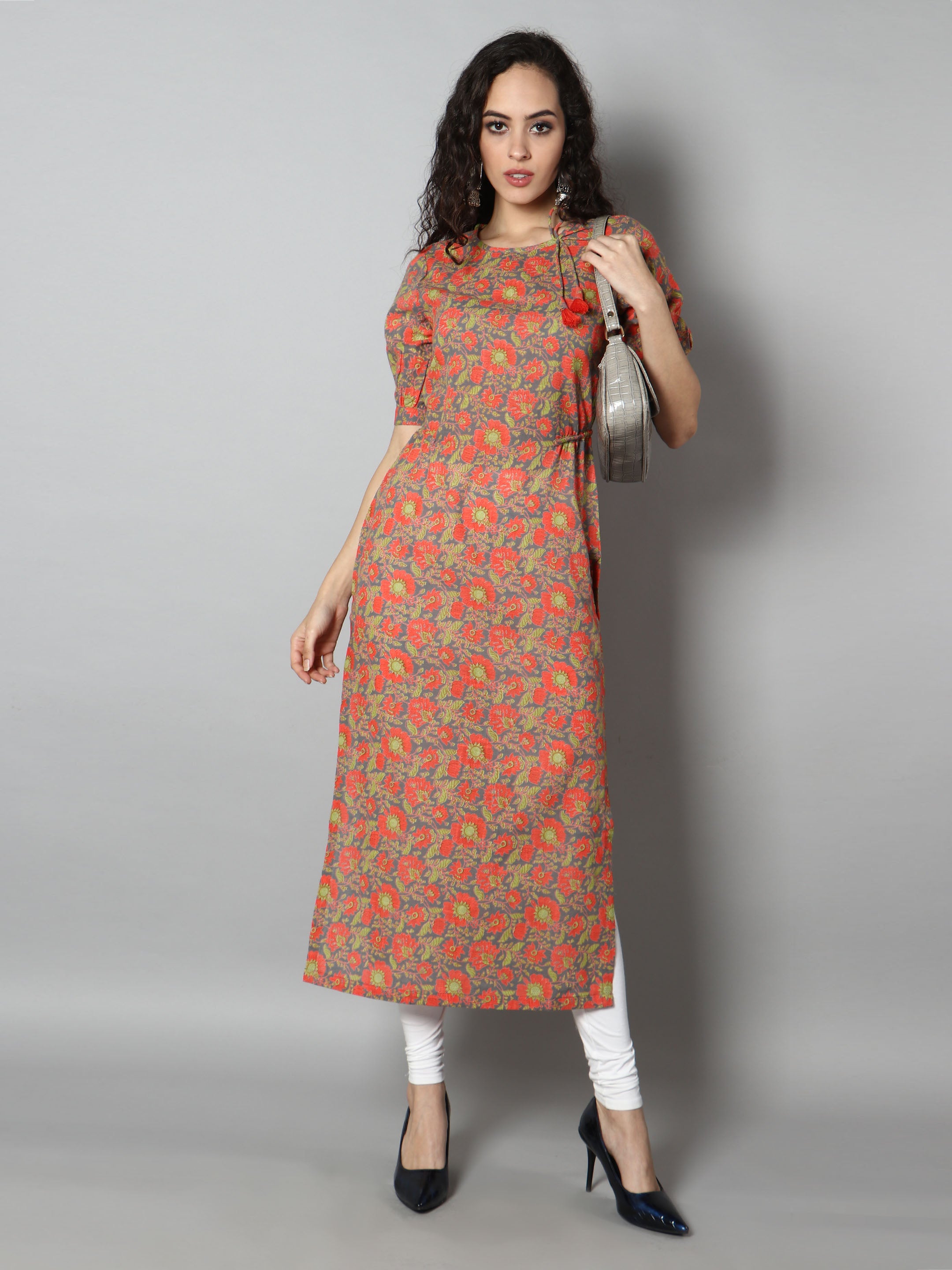 Women Multi Floral Print Kurti