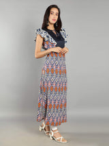 Women Multi Tribal Print Kurti