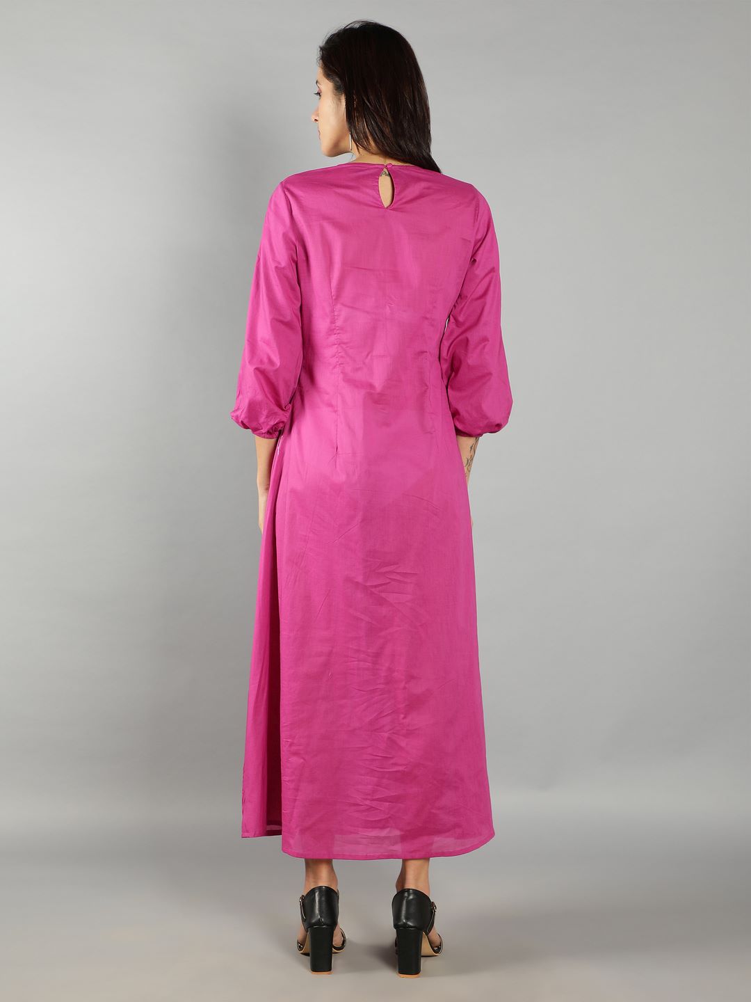 Women Purple A-Line Dress